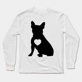 Love French Bulldogs Long Sleeve T-Shirt